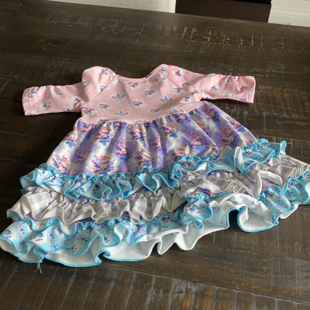 🦋 NWOT Olive Mae 6-12mo Dress! - Picture 3 of 7